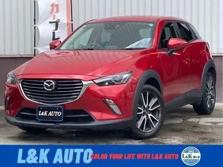 マツダCX-3純正ナビ 衝突軽減B バックカメラ BSM HUDの画像
