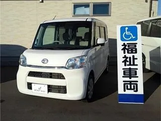 ダイハツタント福祉車両　スロープの画像