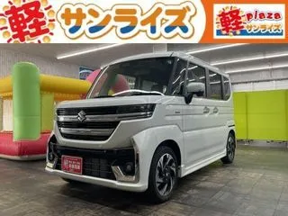 スズキスペーシア届出済未使用車 4WD　両側スライドドアの画像