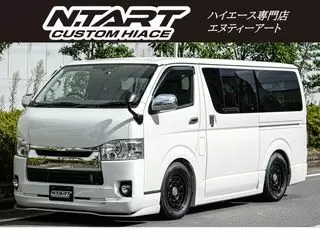 トヨタハイエースバン車中泊ベッドキット　3インチローダウンの画像