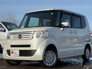 ホンダN　BOX車検整備付 純正ナビ Bカメラ 夏冬タイヤ付の画像