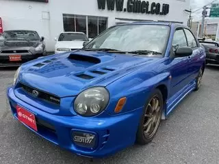 スバルインプレッサWRX400台限定 STiチタンマフラー CUSCO車高調の画像