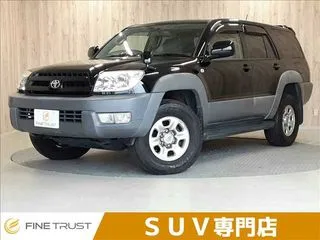 トヨタハイラックスサーフワンオーナー 禁煙車 純正アルミ  純正ナビの画像