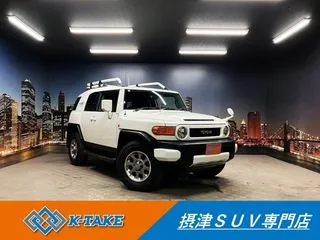 トヨタFJクルーザー禁煙車 4WD 純正SDナビ リアガラスハッチの画像