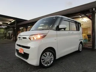 ミツビシeKスペース9インチナビ　Bカメラ　車検2年整備付の画像