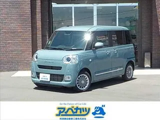 ダイハツムーヴキャンバス届出済未使用車　衝突軽減ブレーキの画像