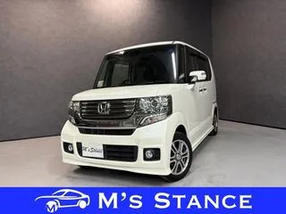 ホンダN　BOX車検8年11月　スマートキー　ナビ　AWの画像