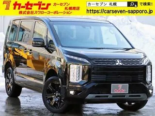 ミツビシデリカD：5登録済未使用車 11型ナビ　フリップダウンの画像