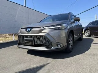 トヨタカローラクロス純正ナビ　Bカメラ　ワンオーナー車の画像