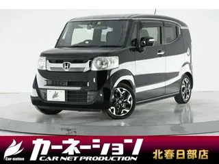 ホンダN　BOX　SLASH純正ナビ Bカメラ 衝突軽減 クルコン HIDの画像