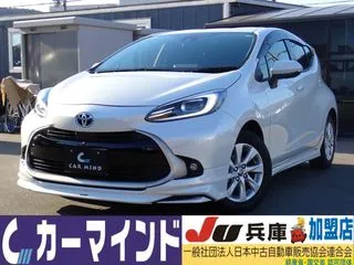 トヨタアクア純正10.5型ナビTVモデリスタエアロ禁煙車の画像