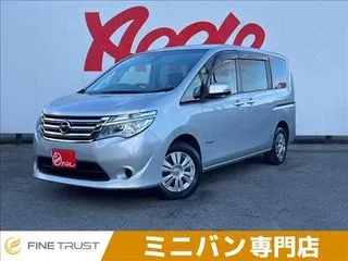 ニッサンセレナ禁煙車　純正ナビ　パワスラ　ETCの画像