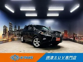 レクサスRX禁煙車 後期型 茶本革 純正ナビ フルセグの画像