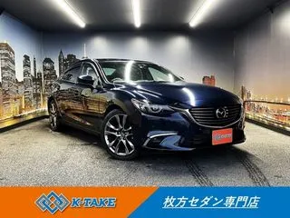 マツダアテンザセダン禁煙車 後期型 黒革 レーダクルーズ BOSEの画像