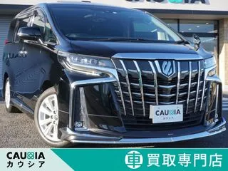 トヨタアルファード買取車Wサンルーフ社外ナビ後席モニターの画像