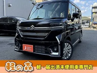 スズキスペーシア軽自動車　届出済未使用車　衝突被害軽減Bの画像