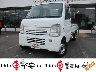 スズキキャリイトラックMT車 エアコン パワステ 3方開 保証付の画像