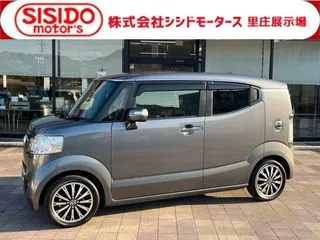 ホンダN　BOX　SLASH軽減ブレーキ　ナビ　Bモニター　禁煙車の画像