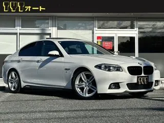 BMW5シリーズ後期　SR　ACC　黒革　Bカメ　19AW　禁煙の画像