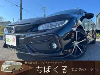 ホンダシビックサンルーフ 革シート ナビ フルセグTVの画像