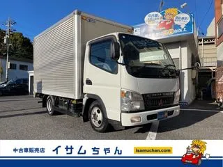 三菱ふそうキャンターガッツ5MT アルミバン 1.5t積 荷台/長さ310/幅177の画像