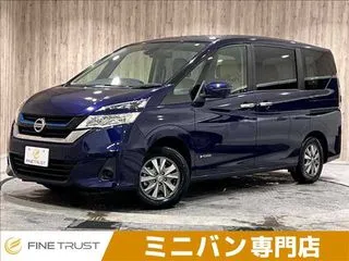 ニッサンセレナ後席モニタ 全周囲カメラ 純正9型ナビ 禁煙の画像