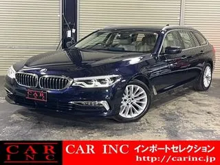 BMW5シリーズツーリングハイラインPKG　電動リアゲート　革シートの画像