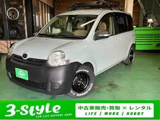 トヨタシエンタ全塗装　ラプター塗装　新品A/Tタイヤの画像