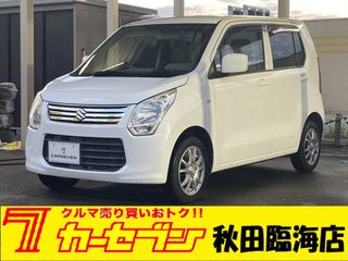 スズキワゴンR4WD　社外ナビ　シートヒーター　CD再生の画像