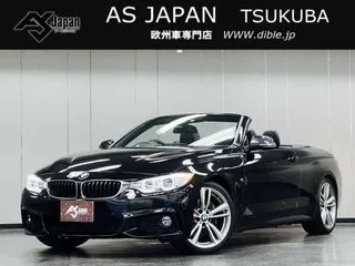 BMW4シリーズカブリオレ黒革純正ナビDTV Bカメラ REMUS 1年保証付の画像