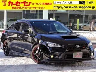 スバルWRX　STI後期D型　黒革　STiエアロ　8ナビ　後警戒の画像