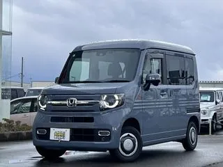 ホンダN-VAN4WDハイルーフMT社外ナビBカメラスマートキの画像