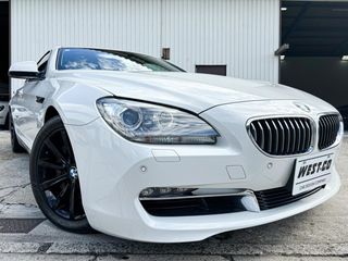 BMW6シリーズグランクーペサンルーフ　黒革　地デジ　バックモニターの画像