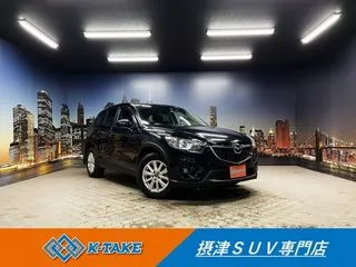 マツダCX-5禁煙車 黒本革 4WD 純正SDナビ シ-トヒ-タ-の画像