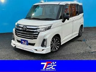 トヨタルーミー後期モデリスタ純正9型ナビ全方位カメラの画像