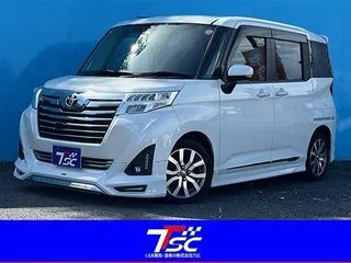 トヨタルーミー禁煙モデリスタ純正9型ナビ全方位カメラの画像