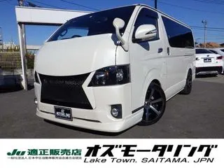 トヨタハイエースバンアルパインビックXナビTV特別仕様車の画像