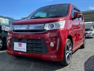 スズキワゴンRスマートフォン連動ナビ装着車　ナビ　TVの画像