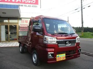 ダイハツハイゼットトラック届出済未使用車/4WD/CVT/LEDヘッドライトの画像