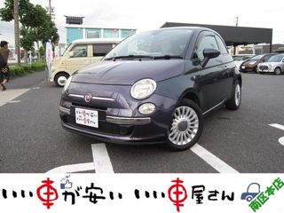 フィアット500禁煙 ナビ フルセグ CD DVD ETC キーレスの画像