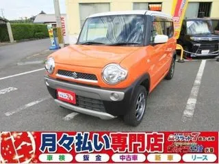 スズキハスラー衝突軽減ブレーキ禁煙車ナビバックカメラの画像