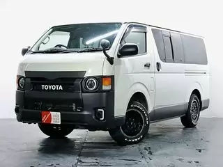 トヨタハイエースバン4WD/ディーゼル/丸目ヘッドライト/新品AWの画像