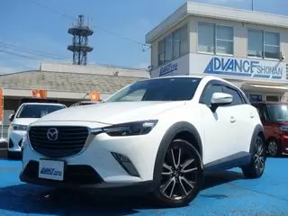 マツダCX-3禁煙車　ターボ　ハーフレザーシートの画像