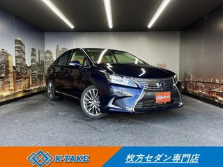 レクサスHS禁煙車 後期型 茶本革 レーダークルーズの画像