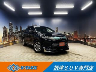 トヨタハリアー禁煙車 後期 黒半革 モデリスタフルエアロの画像