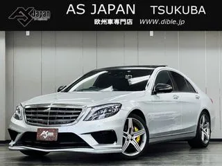 メルセデス・ベンツSクラス黒革 AMG20inAW　63ルックバンパー 1年保証の画像