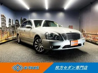 ニッサングロリアシーマ禁煙車 後期型 1オーナー ベージュ本革の画像