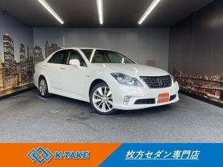 トヨタクラウンハイブリッド禁煙車 後期型 純正HDDナビバックカメラの画像