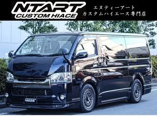 トヨタハイエースバン車中泊ベットキット　16インチAWタイヤの画像