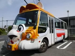 三菱ふそうローザNOX PM適合車　ライオンスピーカー搭載の画像